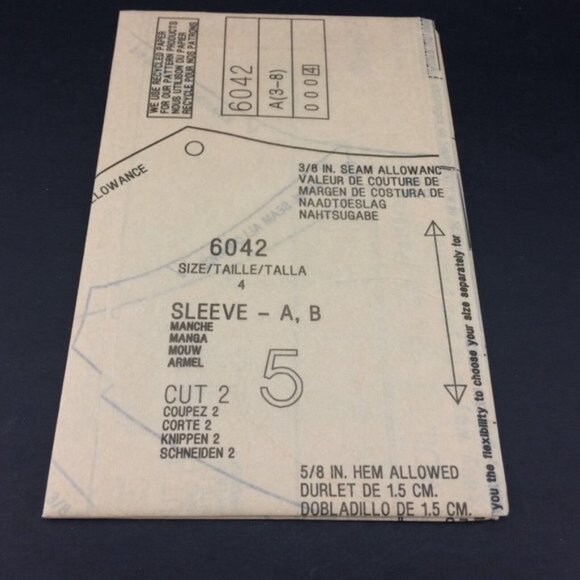 New Look 6042 Girls Childs Tiered Dress and Scarf Pattern Size A 3-8 Variations - Picture 7 of 9